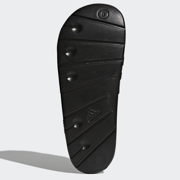 Adidas Men's Slides Size 10 - Picture 3 of 8